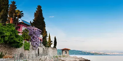 Adriatic Sea Scenic View, Opatija, Croatia