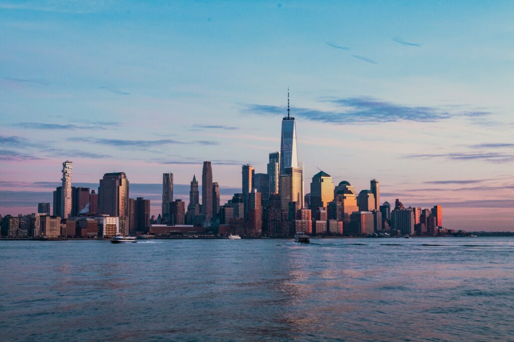 Skyline of Manhattan New York