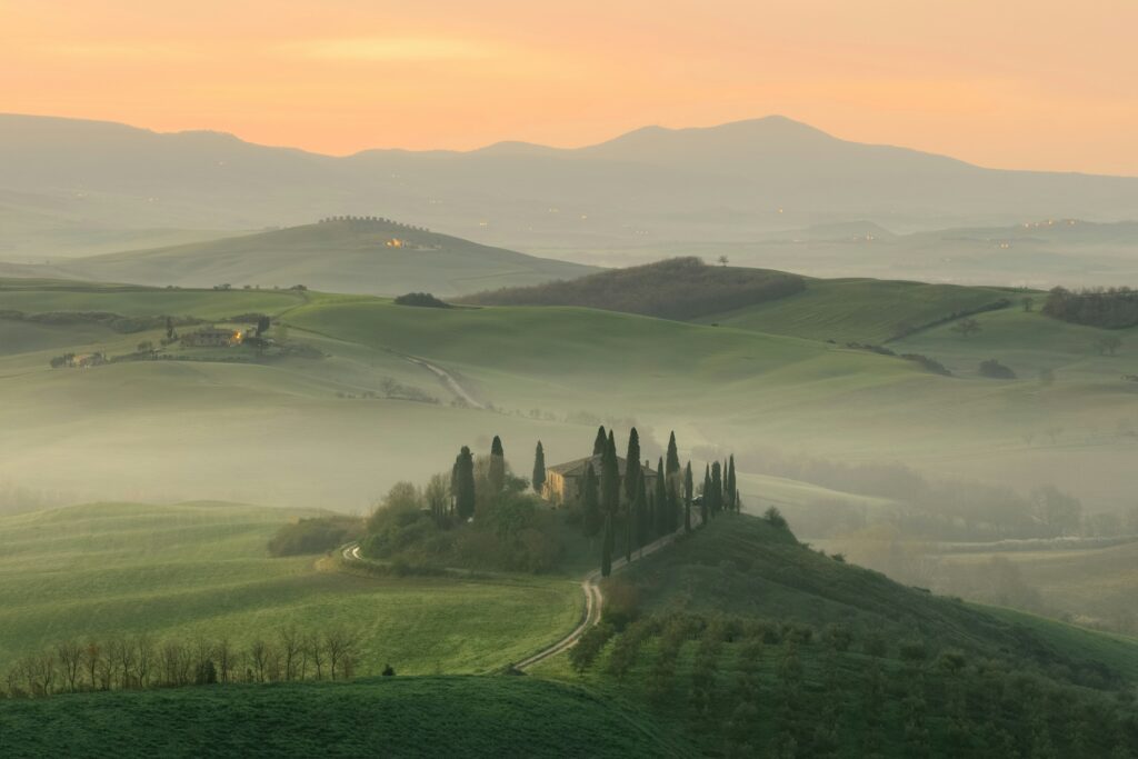 Tuscany countryside Italy