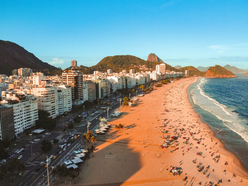 Copacabana beach, Brazil 