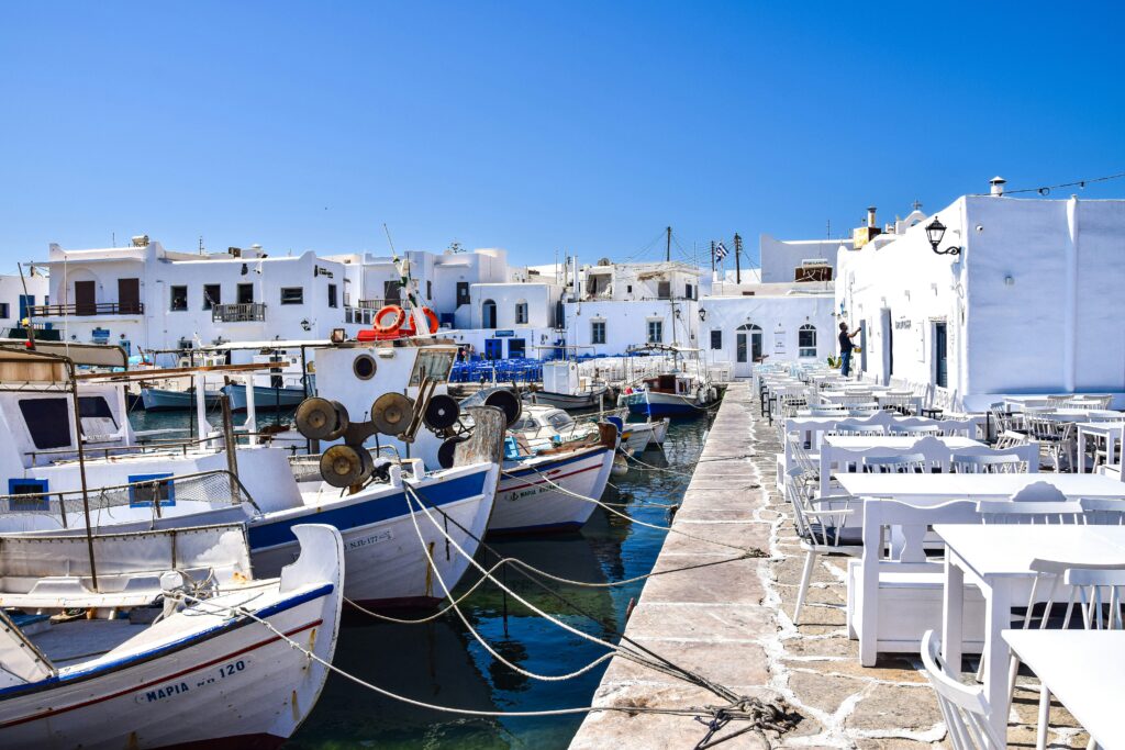 paros island harbour