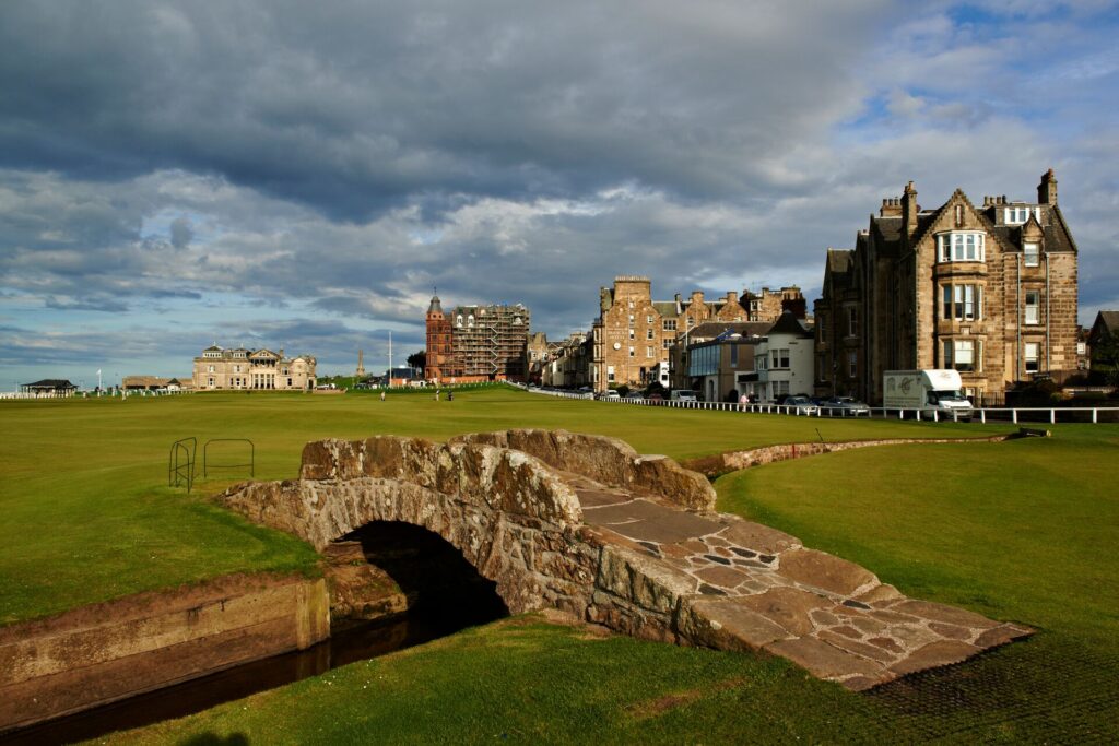 golf at The Old Course St Andrews 