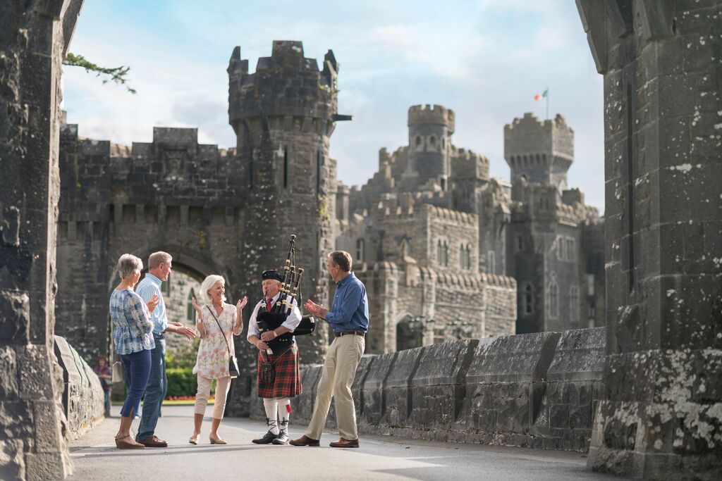 Ashford Castle tour group