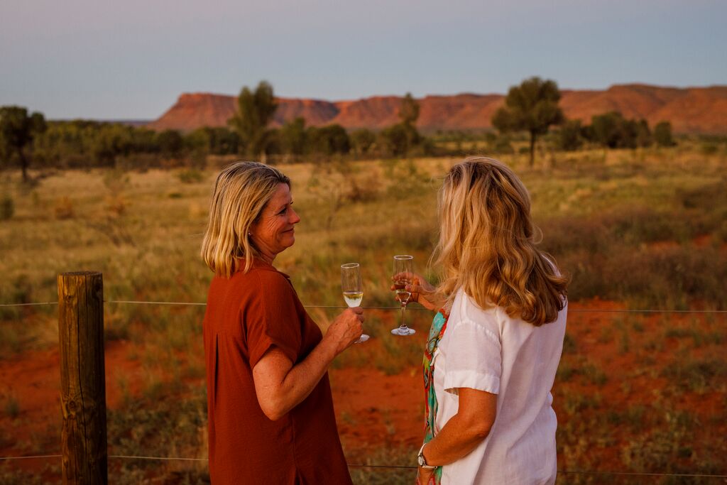 Kings Canyon sunset drinks