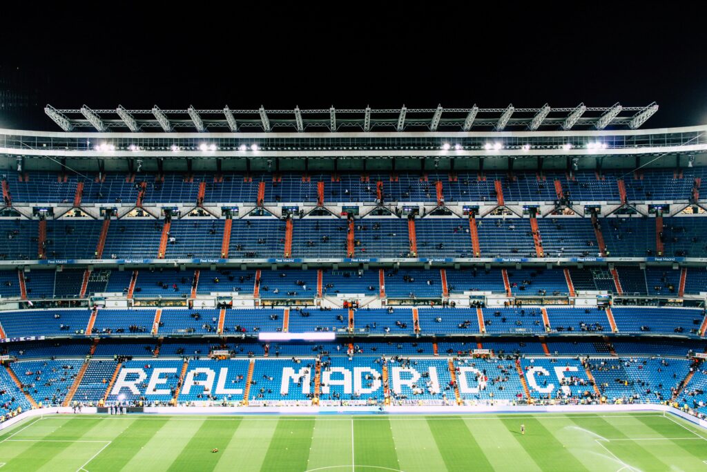 Santiago Bernabéu Stadium, Madrid, Spain