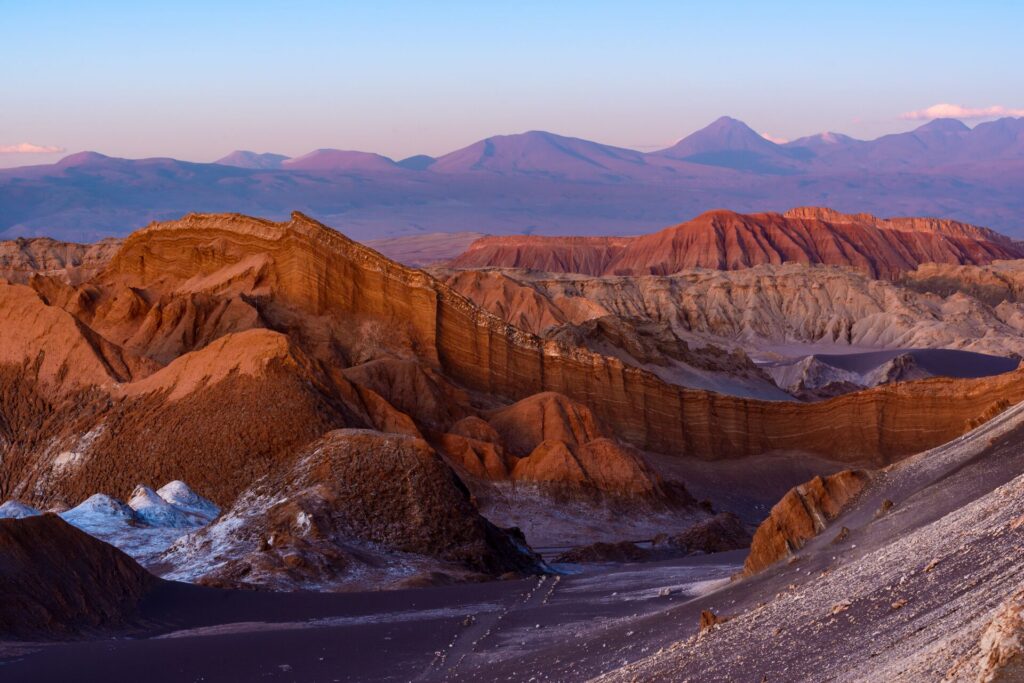 space-like landscapes in atacama desert