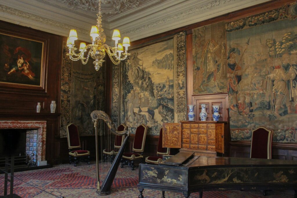 inside Holyrood palace