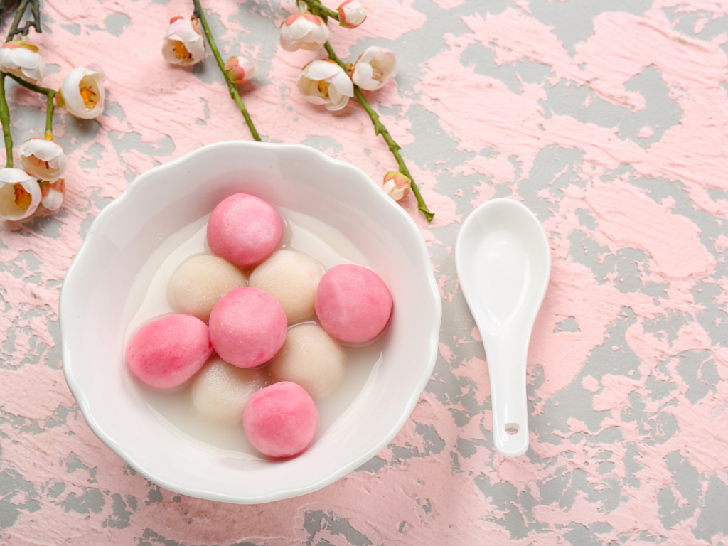 dongzhi celebration - eating rice balls