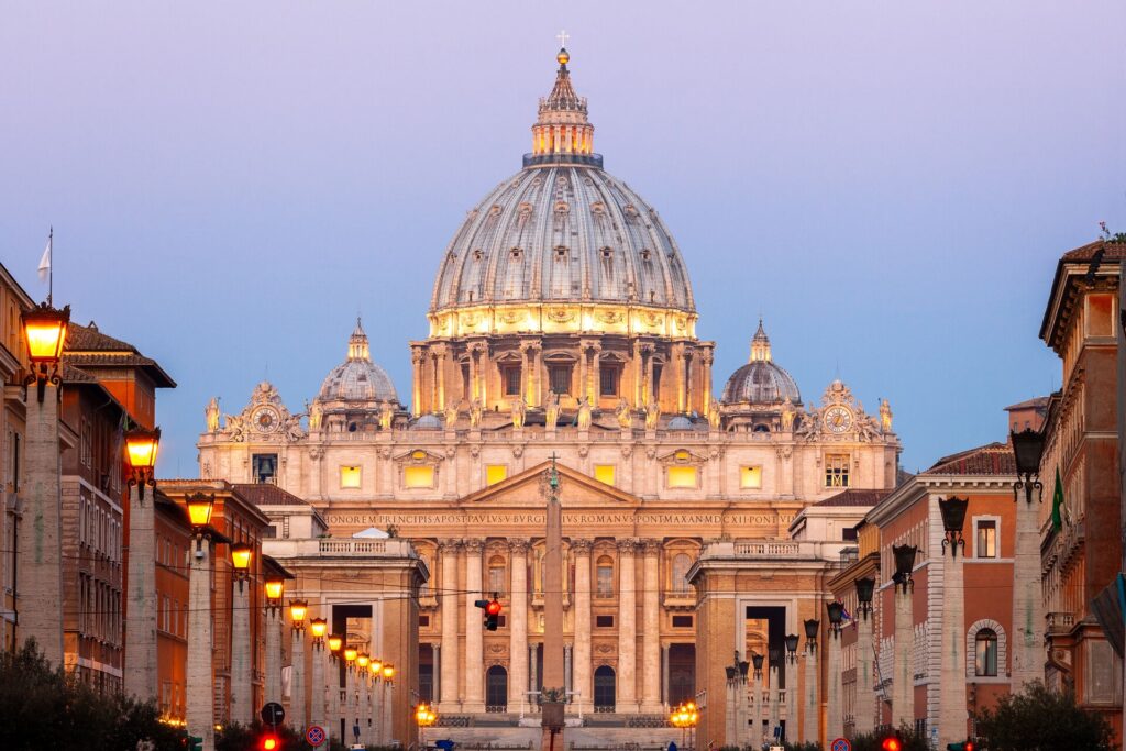 St Peter's Basilica in Vatican City