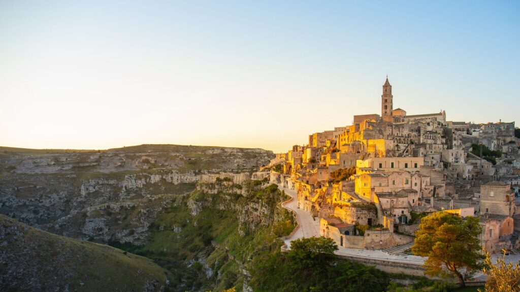 Matera at sunrise