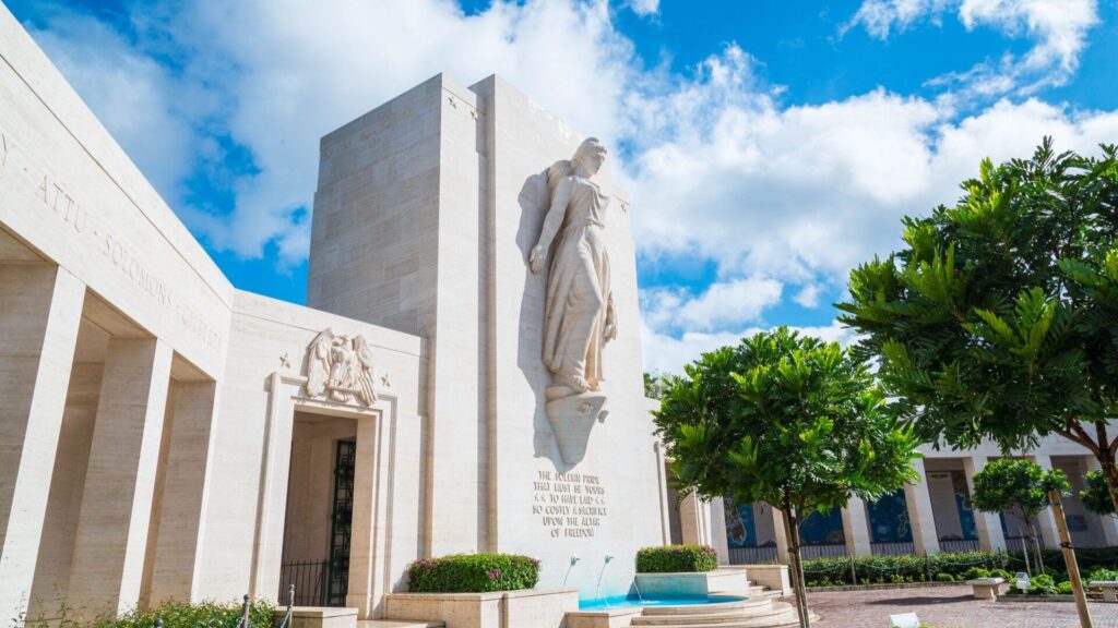  Punchbowl National Memorial Cemetery of the Pacific exterior