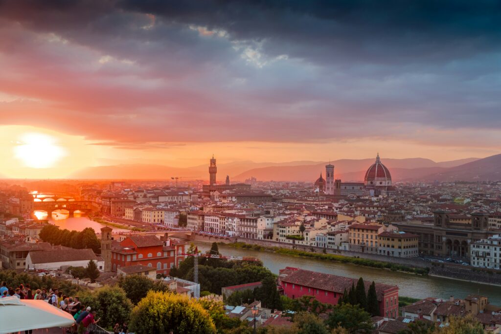 view of florence skyline