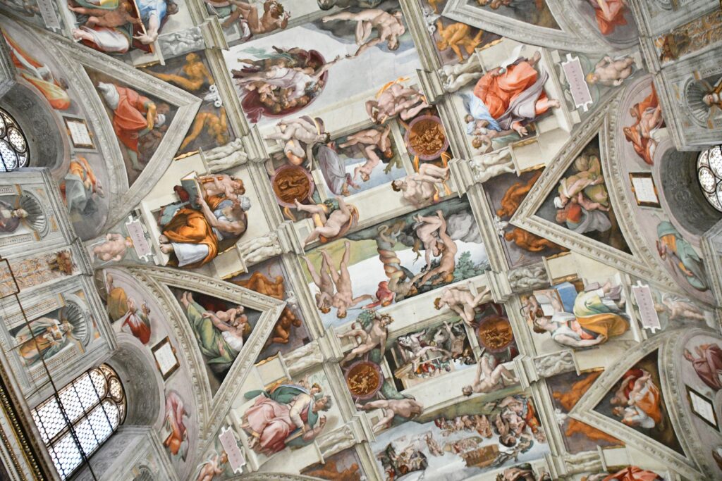 ceiling of the sistine chapel