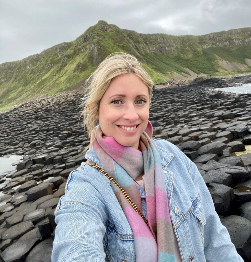 TTC Travel Experiences Manager at the giant's Causeway, Ireland