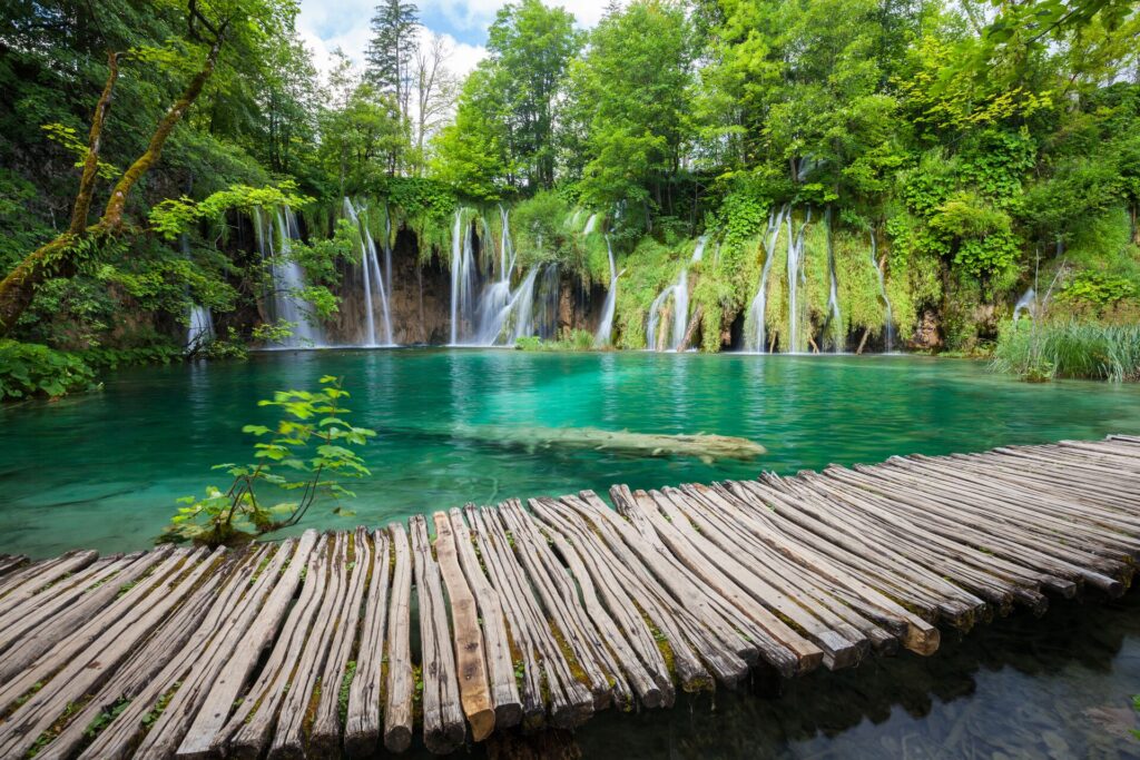 Plitvice national park in Croatia