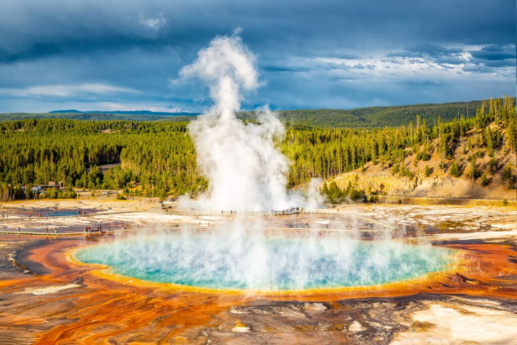 Grand Prismatic Spring, Yellowstone National Park