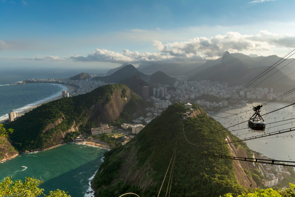 rio de Janeiro aerial view 